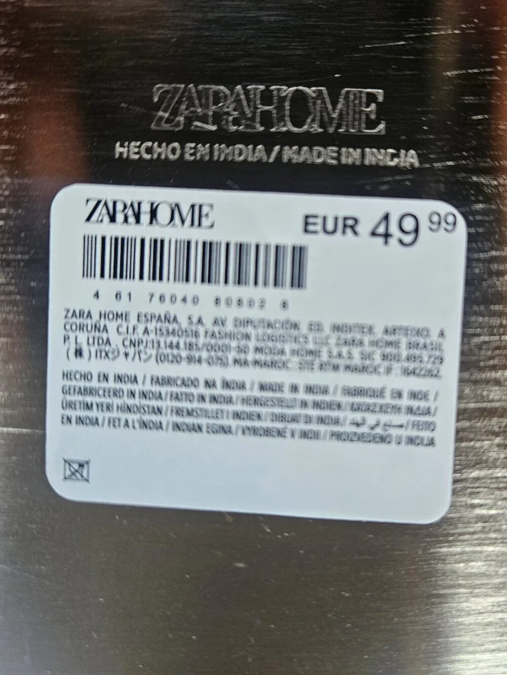 Zara Silver Tray - Large Only